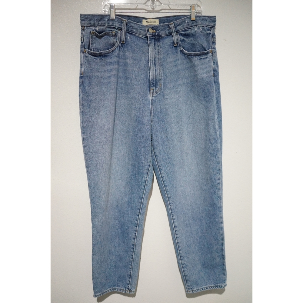 Madewell The Mom Jean Light Wash size 33